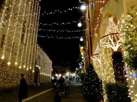 タオルミーナ Taormina クリスマス